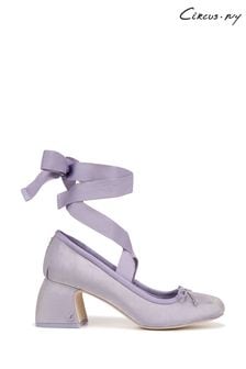 Circus NY Pink Della Heeled Ballerina Shoes (N99822) | $143