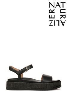 Черный - сандалии на платформе Naturalizer Zane (N99999) | €146