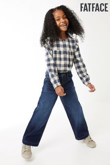 FatFace Blue Willow Wide Leg Jeans (NAR030) | €31