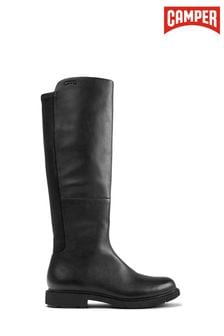 Camper Women Knee Cowboy Black Boots (NFG124) | $278