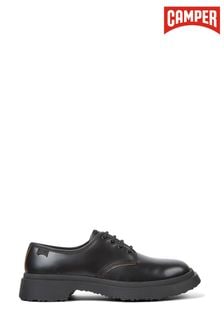 Camper Womens Black Lace Up Shoes (NFZ898) | ￥27,300
