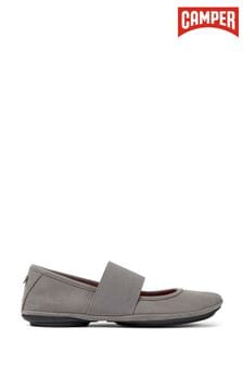 Camper Womens Grey Mary Jane Shoes