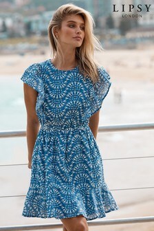 Lipsy Ruffle Skater Dress