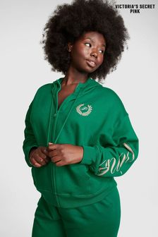 Victoria's Secret PINK Garnet Green Fleece Oversized Hoodie (P21004) | €50