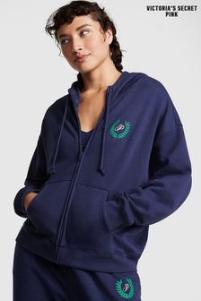 Victoria's Secret PINK Midnight Navy Blue Fleece Oversized Hoodie (P21036) | €70