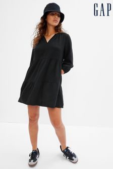 Gap Black Splitneck Mini Dress (P21903) | €22