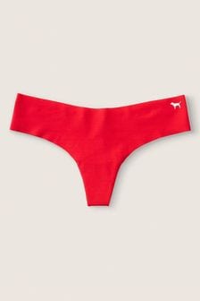 Красный с принтом - Гладкие незаметные трусы Victoria's Secret Pink (P22159) | €12