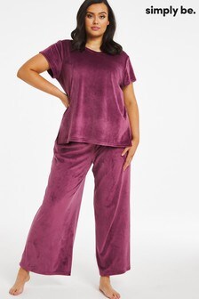 Ensemble décontracté Simply Be Pretty Secrets en velours