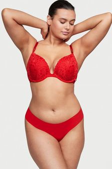 Victoria's Secret Lipstick Red Thong No-Show Knickers (P22683) | kr160