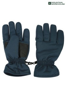 Mountain Warehouse Blue Blue Kids Waterproof Ski Gloves (P26163) | SGD 26
