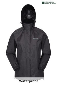 Mountain Warehouse Black Pakka Womens Waterproof Jacket (P26755) | $51