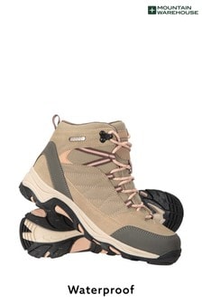 Mountain Warehouse Cream Rapid Womens Waterproof Walking Boots (P26765) | $115