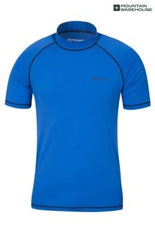 Mountain Warehouse Blue Mens UV Rash Vest (P26822) | kr480