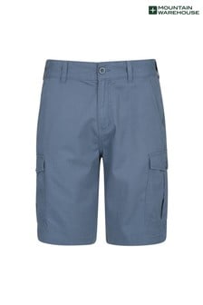 Mountain Warehouse Blue Lakeside Mens Cargo Shorts (P26851) | ₪ 67