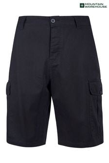 Mountain Warehouse Black Lakeside Mens Cargo Shorts (P26853) | SGD 50