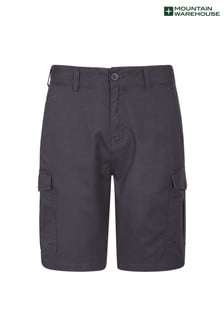 Mountain Warehouse Black & Grey Lakeside Mens Cargo Shorts (P26854) | ₪ 67