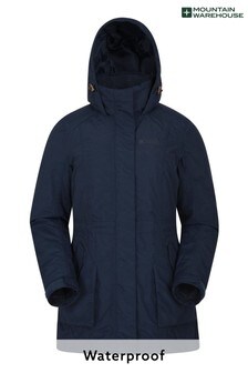 Mountain Warehouse Navy Street Womens Waterproof Padded Outdoor Jacket (P27436) | ₪ 447