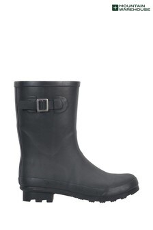 Mountain Warehouse Black Womens Mid-Height Rubber Wellies (P27538) | 67 €