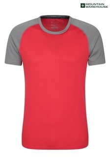 Mountain Warehouse Grey Endurance Mens Breathable UPF50+ T-Shirt (P27758) | ₪ 42