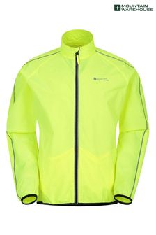 Mountain Warehouse Force Mens Reflective Water-Resistant Running and Cycling Jacket