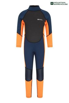 Orange - Mountain Warehouse Kids Full Length 2.5mm Neoprene Wetsuit (P28122) | kr1 010