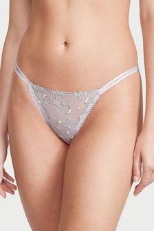 Victoria's Secret Flint Grey Constellation Embroidery Bikini Knickers (P29664) | €12