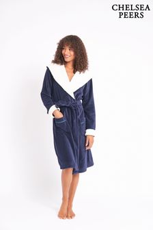 Chelsea Peers Blue Fluffy Borg Dressing Gown (P29821) | 51 €