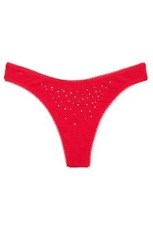 Victoria's Secret Red Thong Knickers (P29872) | kr117