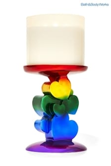 Bath & Body Works Rainbow Hearts Pedestal 3Wick Candle Holder (P31107) | €27