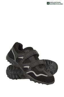 שחור - נעלי ספורט שלא משאירות סימנים של Mountain Warehouse דגם Mars לילדים (P31236) | ‏100 ₪