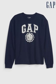 Gap Navy Blue Teen Sesame Street Organic Cotton Graphic T-Shirt (P32185) | €13.50