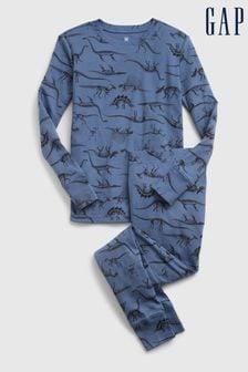 Gap BlueBlue Dinosaurs Organic Cotton Long Sleeve Pyjama Set (P34942) | 37 €