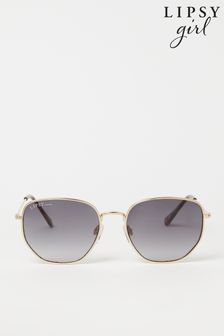 Lipsy Brown Aviator Sunglasses Older (P34983) | $18 - $19