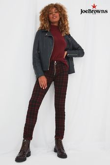 Joe Browns Black Checked Zip Up Trousers (P37145) | 60 €
