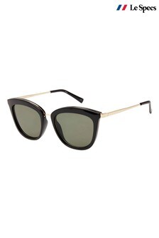 Czarny - Okulary przeciwsłoneczne Le Specs Caliente z soczewkami polaryzacyjnymi (P37153) | 309 zł