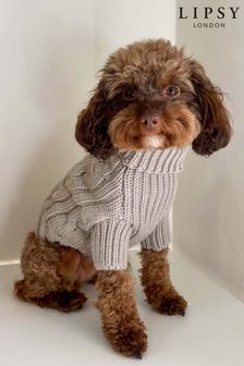 Lipsy Grey Super Soft Cable Knit Dog Jumper (P38530) | INR 945 - INR 1,575
