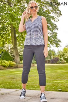 Roman Black Cropped Denim Jegging (P39544) | €25