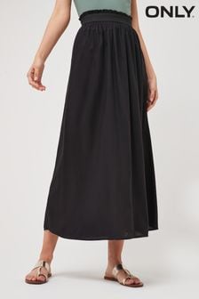 Only Black Jersey Maxi Skirt (P39955) | $30