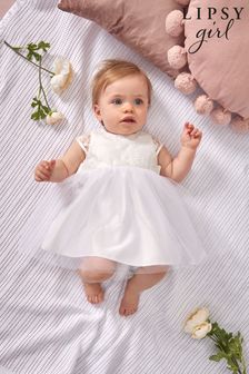 Lipsy Ivory Baby Occasion Dress (P49731) | ₪ 147 - ₪ 155
