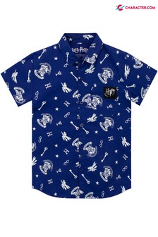 Character Blue Harry Potter Kids Shirt (P50703) | 27 €