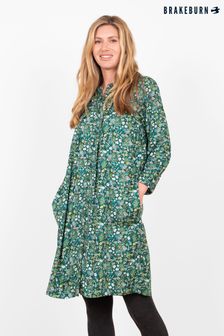 Brakeburn Green Ditsy Shirt Dress (P50780) | 47 €