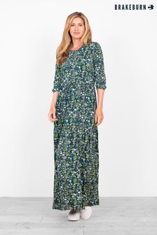 Brakeburn Green Ditsy Jersey Dress (P50834) | ₪ 279