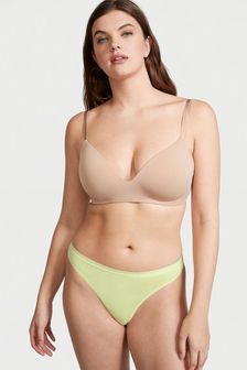 Victoria's Secret Iced Olive Green Cotton Thong Panty (P51436) | 11 €