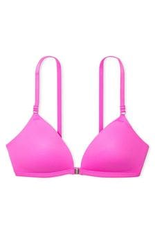 Victoria's Secret PINK Pink Berry Non Wired Lightly Lined Front Close Bra (P54071) | kr376