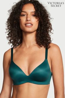 Victoria's Secret Black Ivy Green Lightly Lined Plunge Non Wired Bra (P54074) | €45