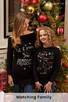 Fashion Union Prosecco Womens Matching Family Christmas Jumper (P54816) | 38 €