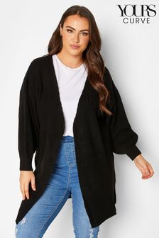 Yours Curve Black Balloon Sleeve Cardigan (P57038) | 40 €