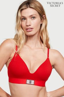 Victoria's Secret Bright Red Non Wired Lightly Lined Bra (P57385) | kr454