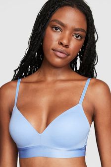 Victoria's Secret PINK Harbor Blue Non Wired Lightly Lined Cotton Bra (P59132) | €38