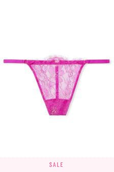 Victoria's Secret Very Fuchsia Pink Lace G String Panty (P59186) | €18